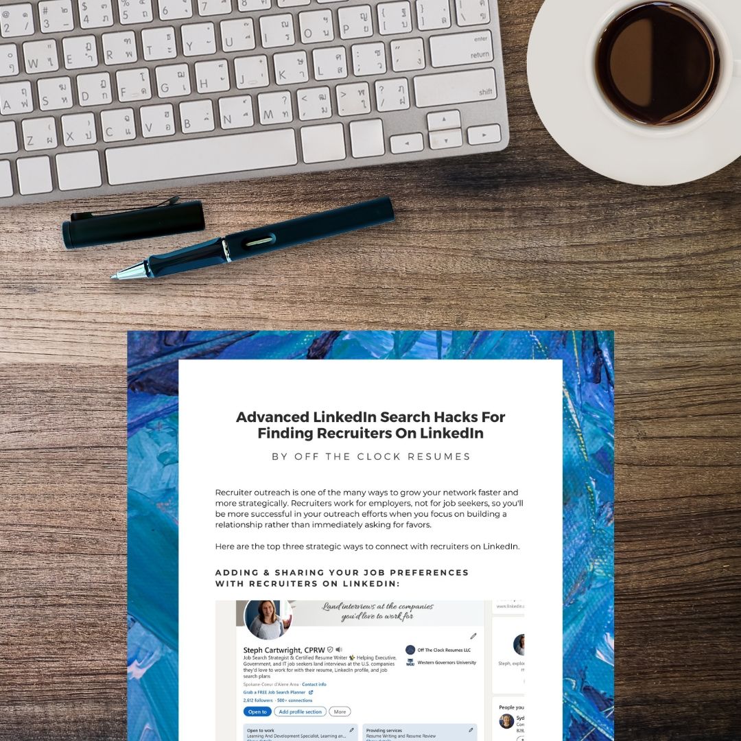 Advanced LinkedIn Search Hacks For Finding Recruiters on LinkedIn