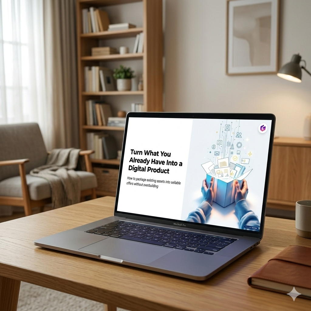 Turn What You Already Have Into a Digital Product