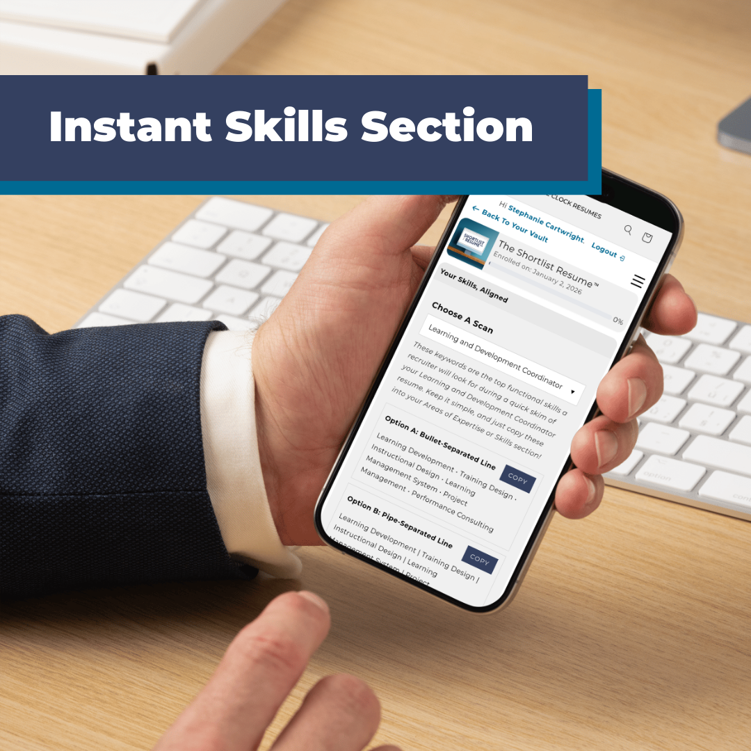 The Shortlist Resume™
