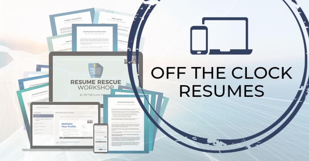 Off The Clock Resumes